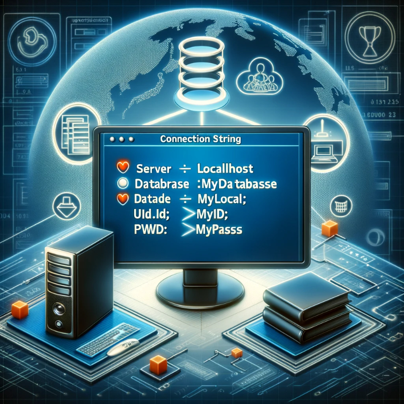 What is the connection string for connecting to a SQL Server 2005 database