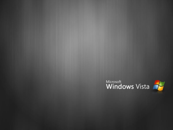 Black Windows Vista Wallpaper
