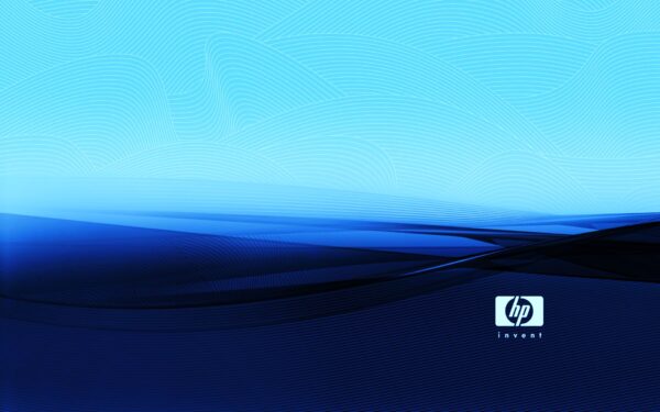 HP Invent Blue Horizon Wallpaper