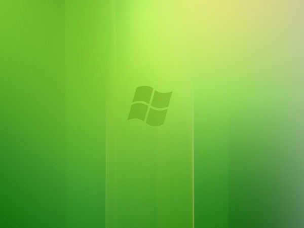 Lime Green Windows Vista Wallpaper
