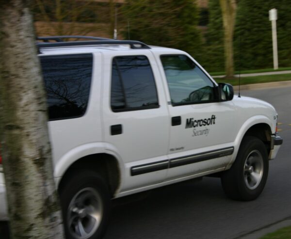 Microsoft Security Patrol Car