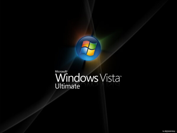 Vista Ultimate Black Wallpaper