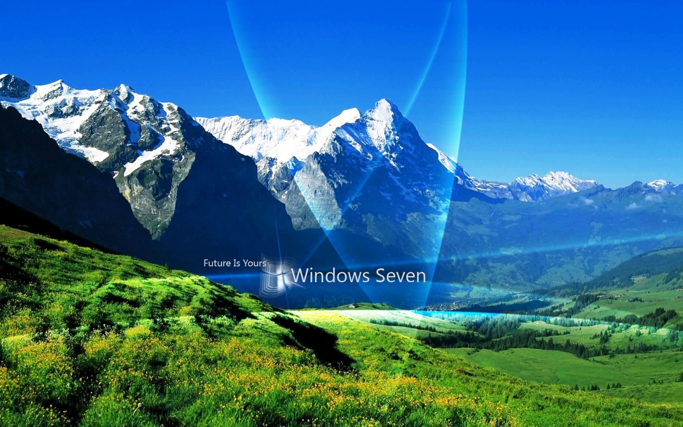Windows 7 Future is Yours Wallpaper
