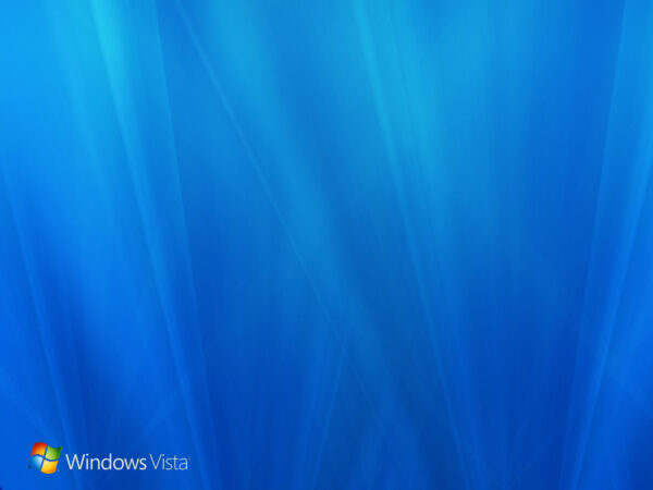 Windows Vista All Blue Wallpaper