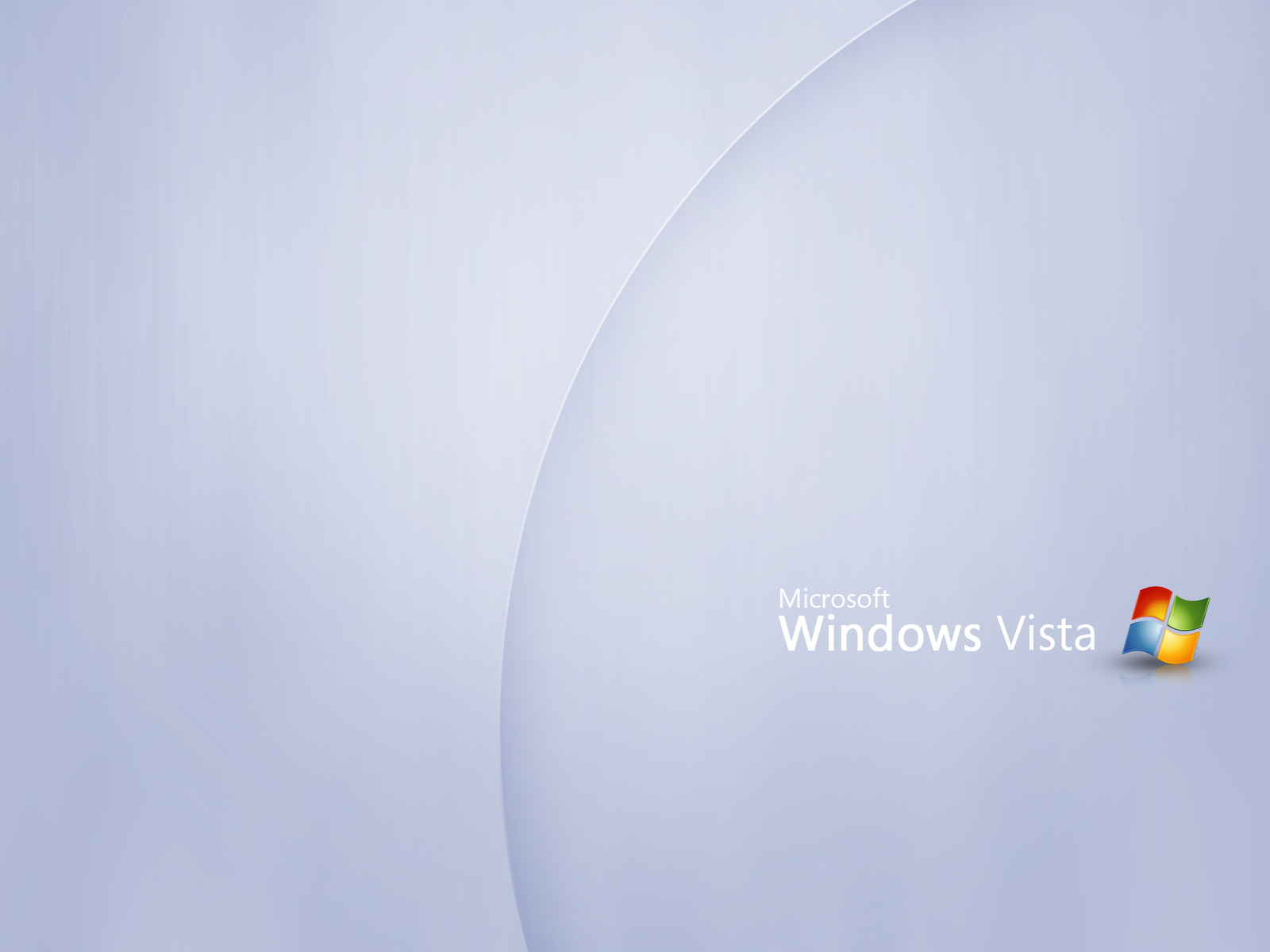 Windows Vista Silver Wallpaper