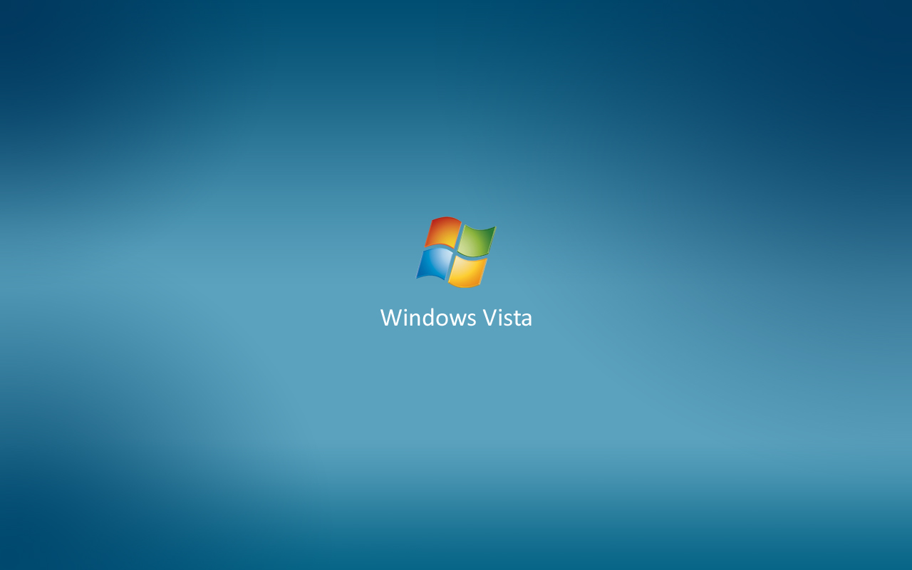 Windows Vista Turquoise Wallpaper