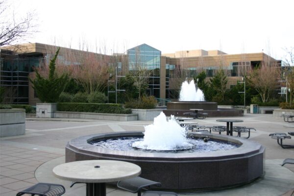 Microsoft Campus Courtyard