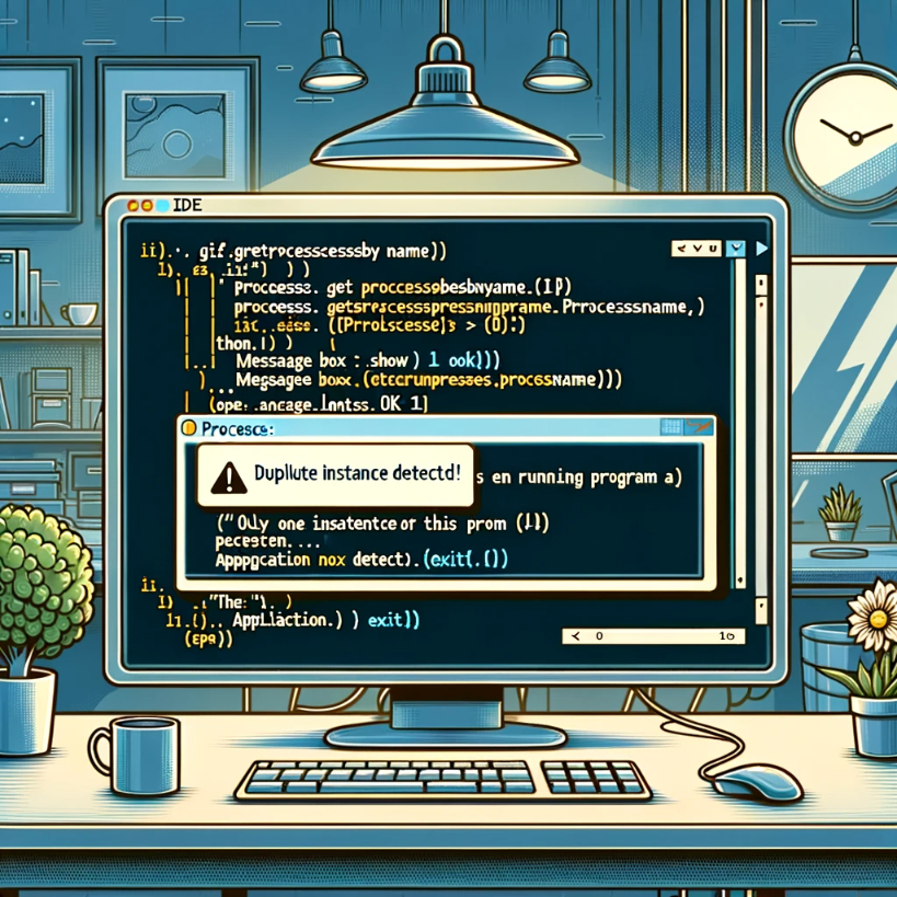 Detect multiple instances of the application