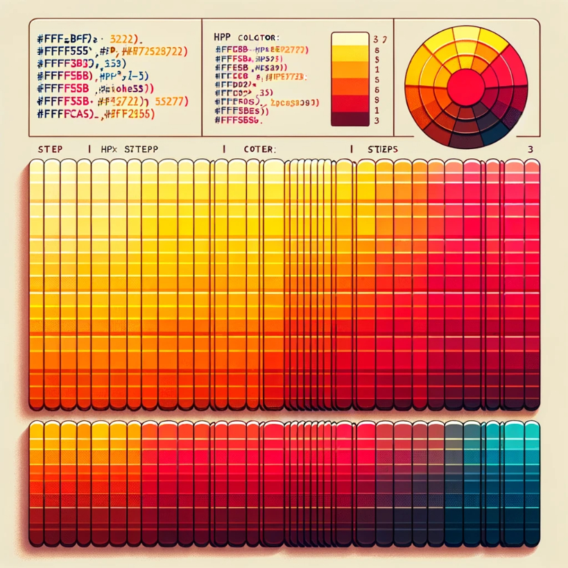 Generate Gradient Within Hex Range In PHP