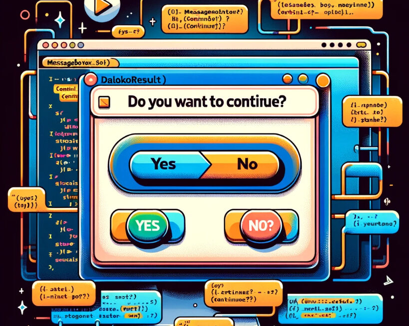 Get the clicked button of a MessageBox using DialogResult