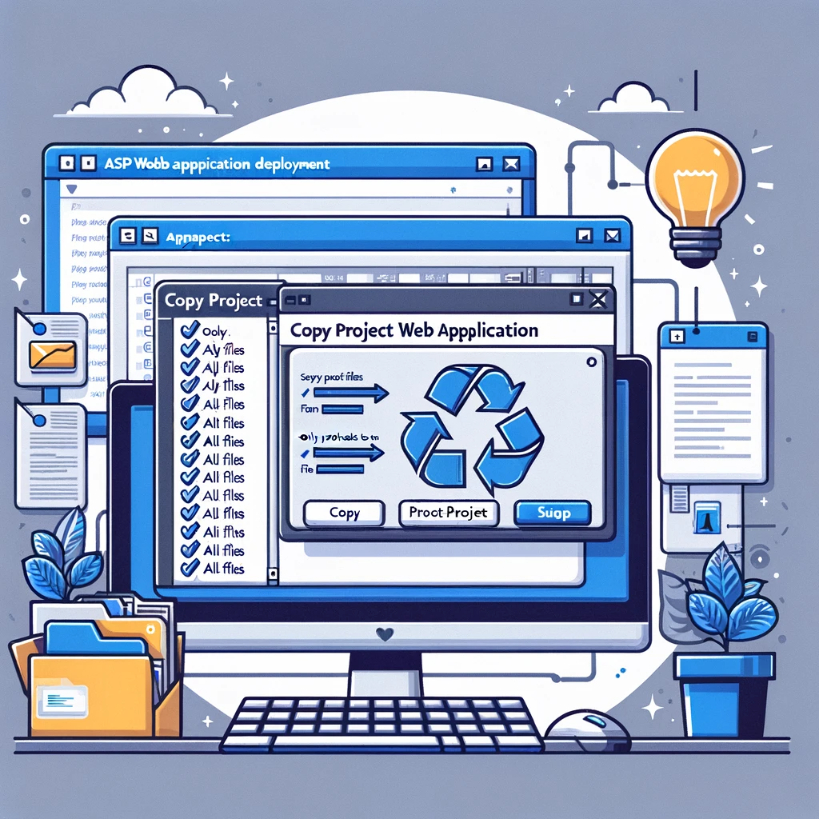 How can I easily deploy an ASP.NET web application to a web server