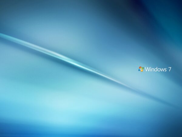 Windows 7 Blue Wallpaper